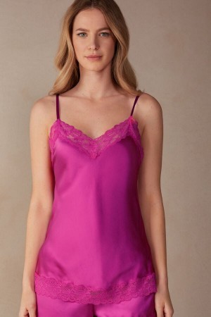 Intimissimi Blonder and Silk Top Lyserød | LDKTR20938