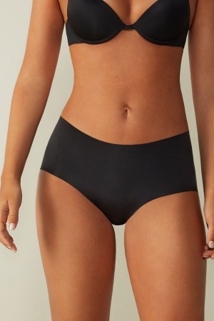 Intimissimi Seamless Microfiber Hipster Sort | DKDYB57278