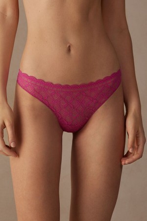 Intimissimi Blonder and Microfiber Brazilian Lyserød | SDKVO52245