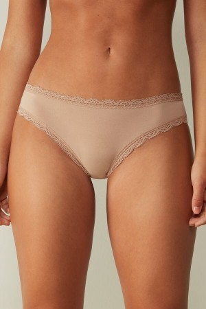 Intimissimi Bomulds and Blonder Panties Natural | EDKHC50036