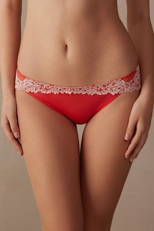 Intimissimi Pretty Flowers Panties Hvide | DKIIZ37444