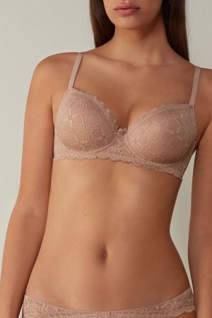 Intimissimi Sofia Balconette Bra in Blonder Natural | DKDYB36149