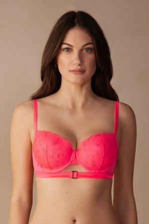 Intimissimi Pure Joy Sofia Balconette Bra Lyserød | DKXBR82680