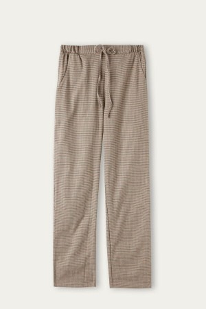 Intimissimi Slow and Cozy Brushed Cloth Pants Natural | DKQAV50444