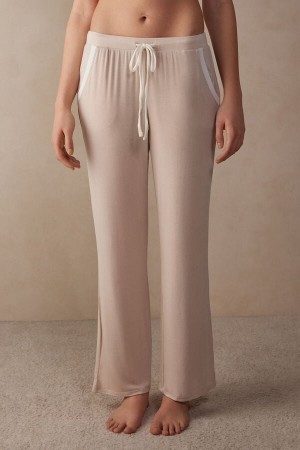 Intimissimi Simple Elegance Full Length Pants in Modal Lyserød | EDKVG83629