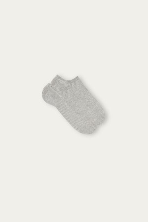 Intimissimi No-show Socks in Terrycloth Grå | TDKPQ13972