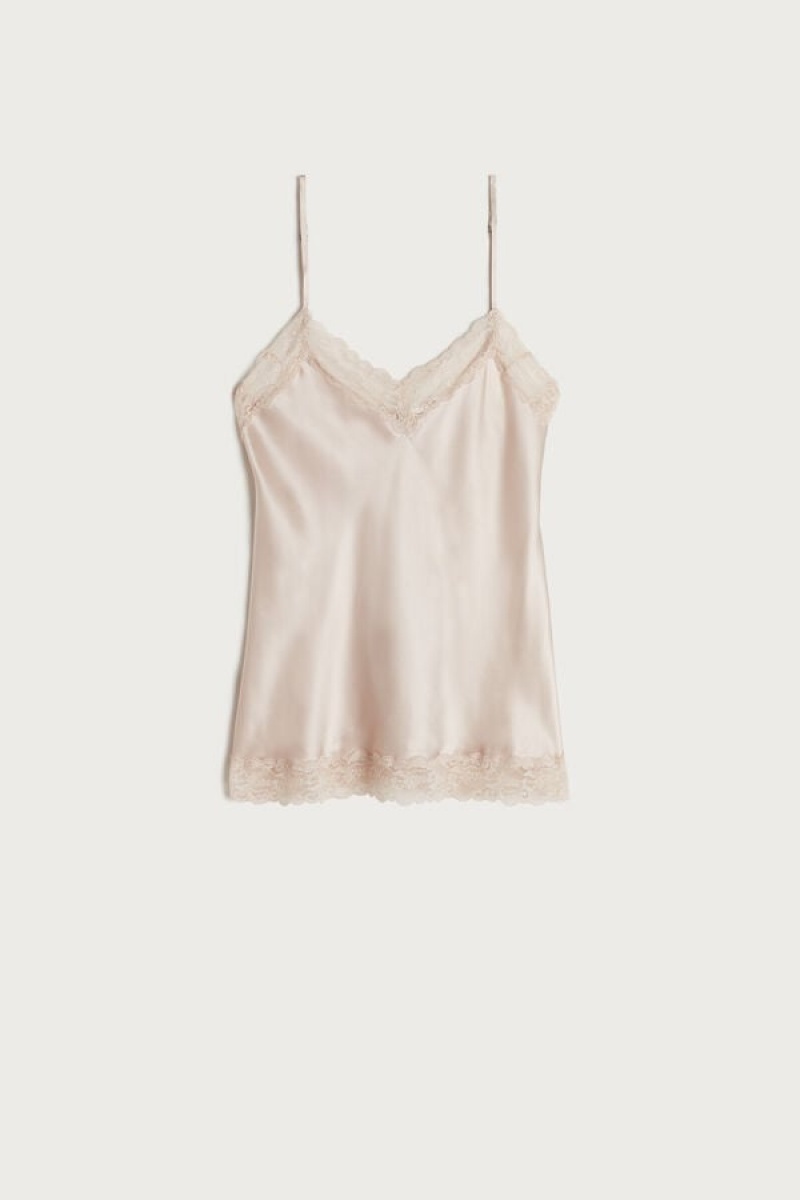 Intimissimi Blonder and Silk Top Natural | DKJKU40874