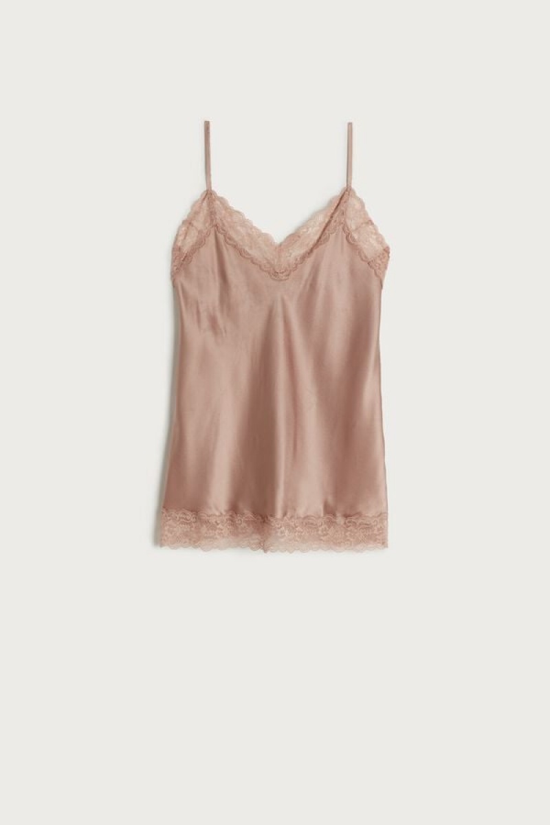 Intimissimi Blonder and Silk Top Natural | DKEGJ57257