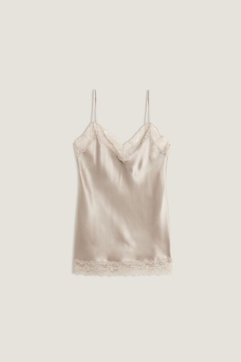 Intimissimi Blonder and Silk Top Natural | TDKWZ86505