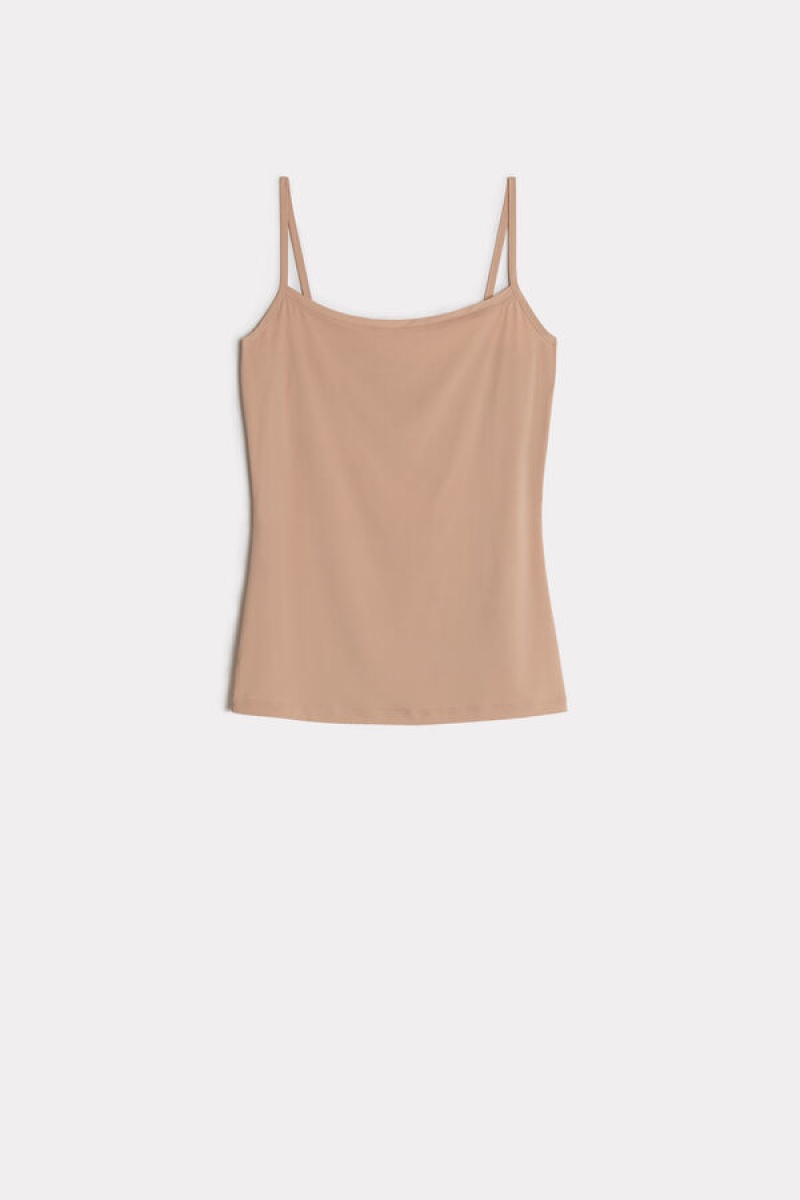 Intimissimi Light Microfiber Cami Natural | DKQCS16954