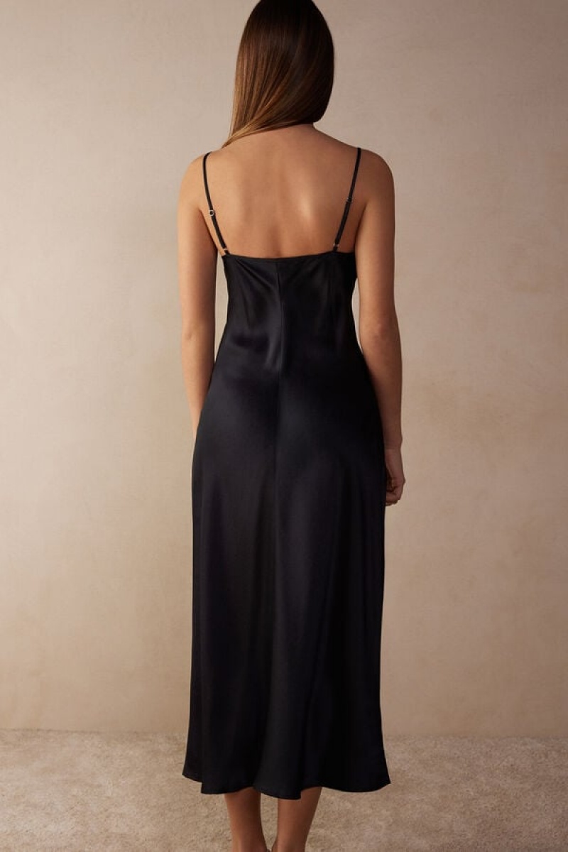 Intimissimi Midi-Length Slip in Silk Sort | DKQCS10400