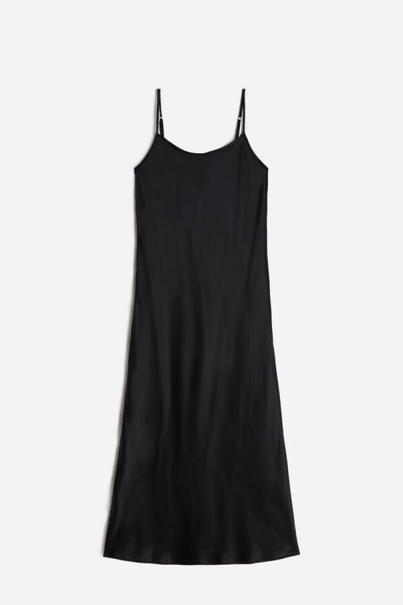 Intimissimi Midi-Length Slip in Silk Sort | DKQCS10400