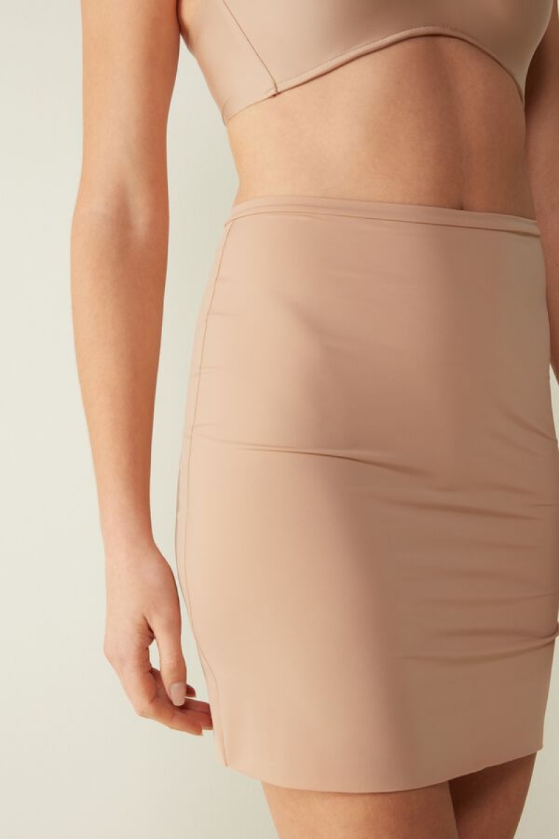 Intimissimi Skirt in Microfiber Natural | DKQAV60456