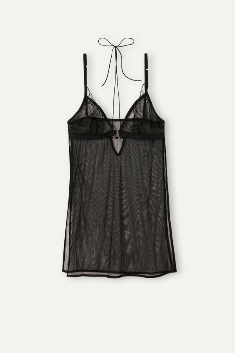 Intimissimi Steal the Show Tulle Babydoll Sort | DKXBR17127