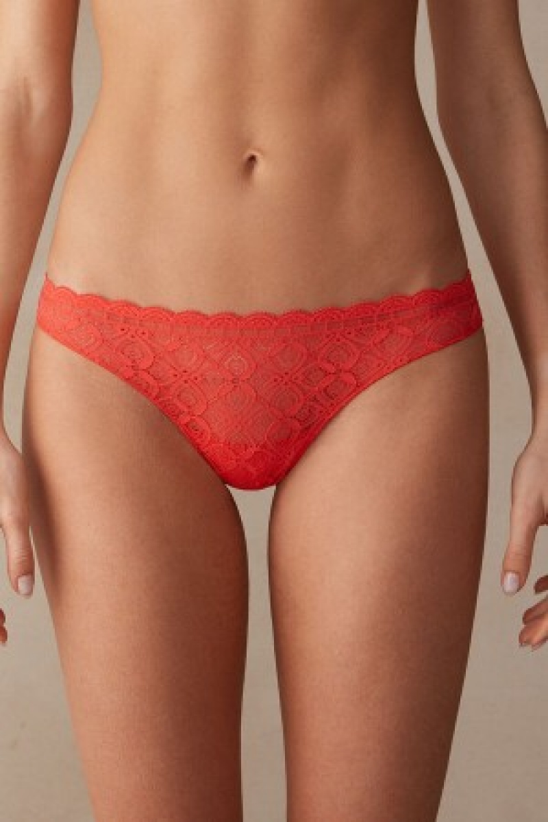 Intimissimi Blonder and Microfiber Brazilian Orange | DKJBT65447