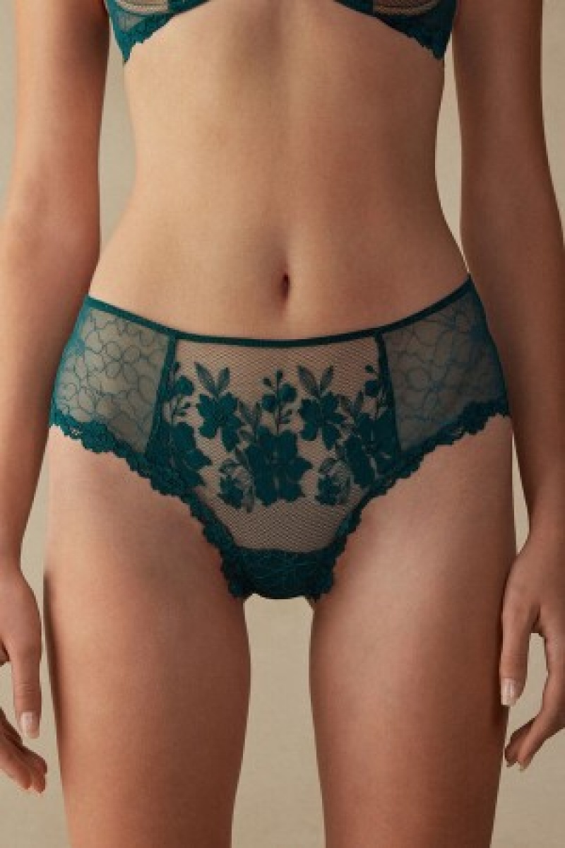 Intimissimi In Full Bloom Hipster Brazilian Grøn | FDKUI25484