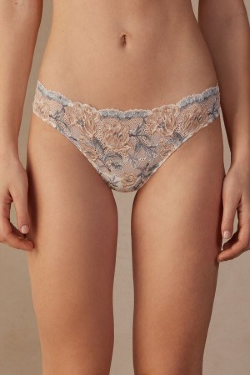 Intimissimi Ephemeral Beauty Brazilian Hvide | DKDFL29134