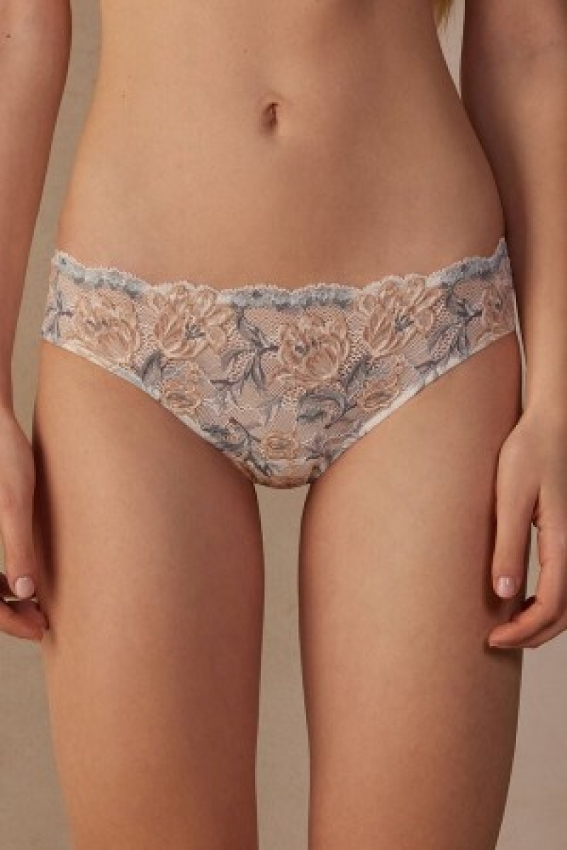 Intimissimi Ephemeral Beauty Panties Hvide | FDKHY70721